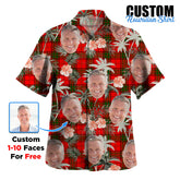 Clan Adair Tartan Custom Face Hawaiian Shirt – Unisex Gift for Family Members, Summer Party EK96 Adair Tartan Tartan Hawaii Shirt